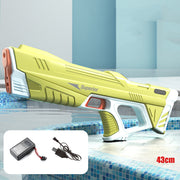 Summer Full Automatic Electric Water Gun Toy Induction Water Absorbing High-Tech Burst Water Gun Beach Outdoor Water Fight Toys